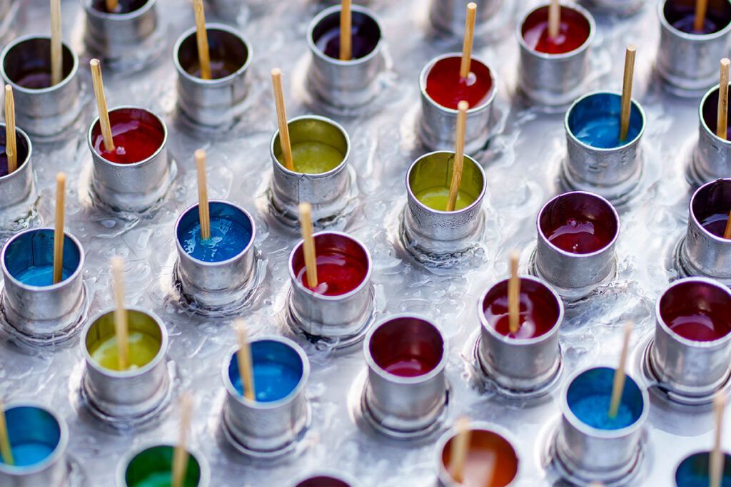 Peintures haute température techniques LPDP avec pates pigmentaires